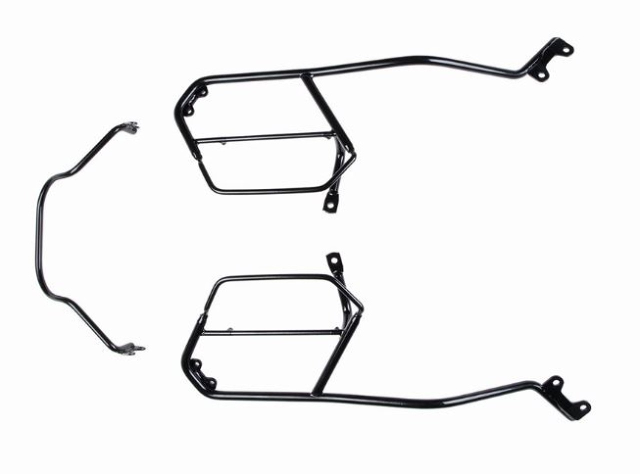 Portaborse laterale nero per Moto Guzzi V7 850 Stone /Special /Sport (25-)