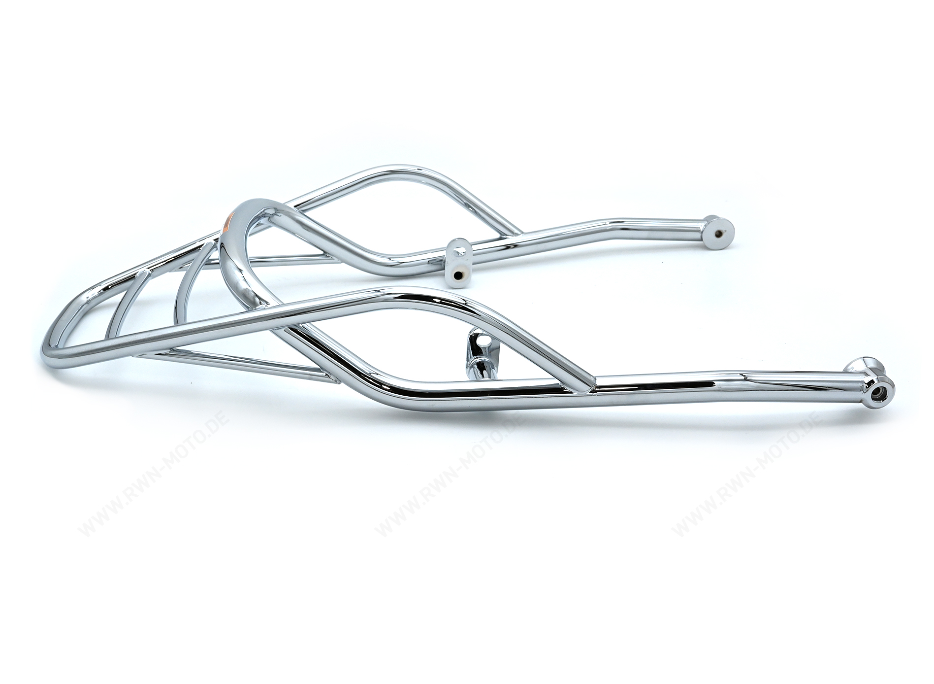 Portapacchi posteriore, cromato, rigido per Moto Guzzi V7 850 2021-
