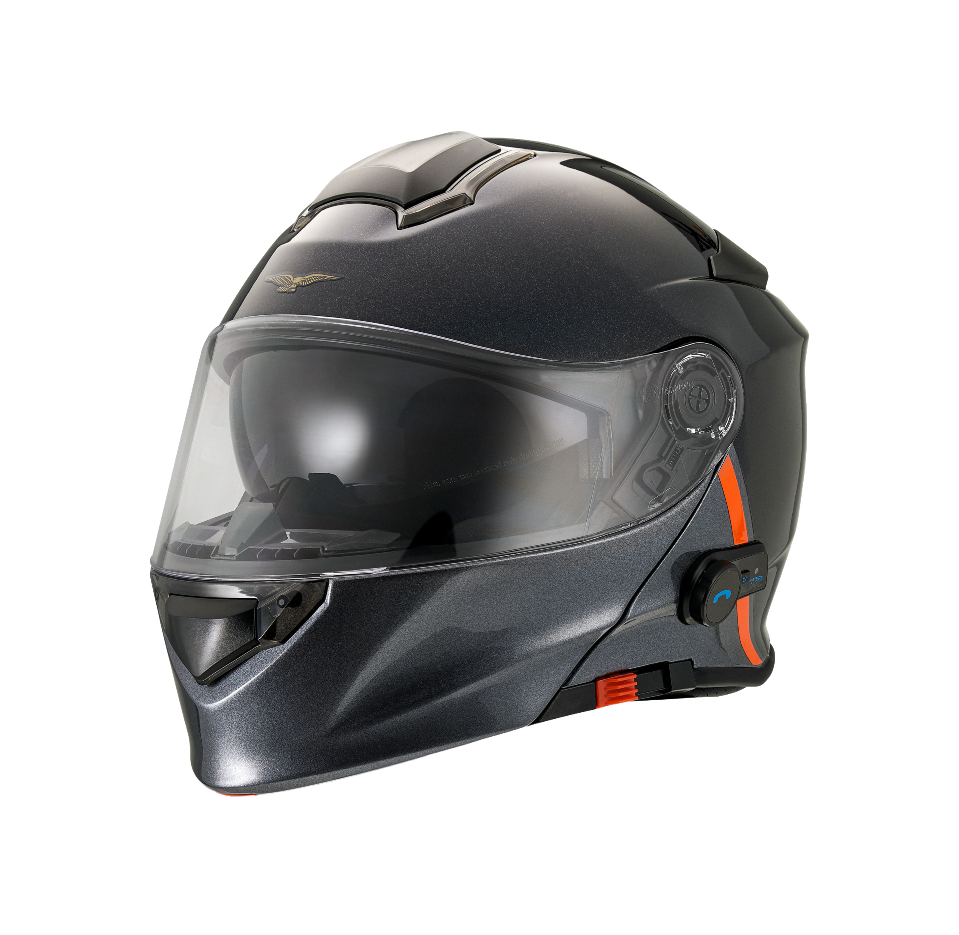 Casco Moto Guzzi "Modular BT" nero con Bluetooth