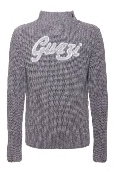 Maglione Moto Guzzi Grigio storico