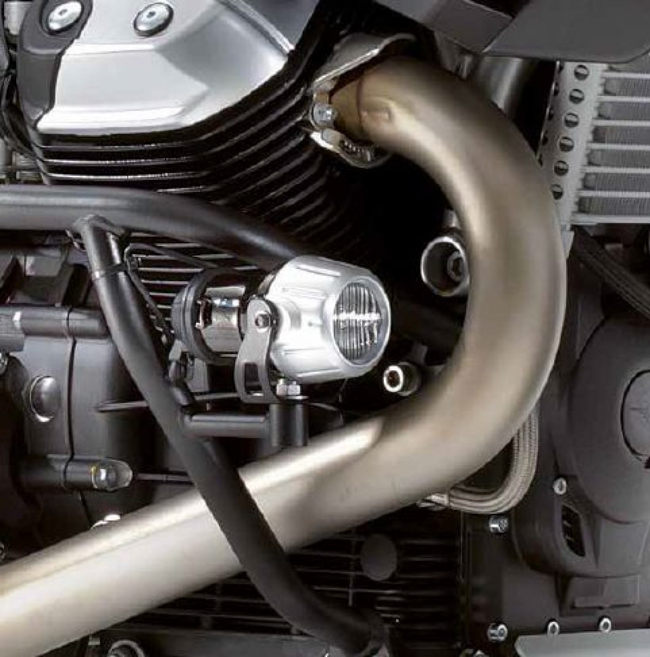 Para motore, nero per Stelvio 1200 originale Moto Guzzi