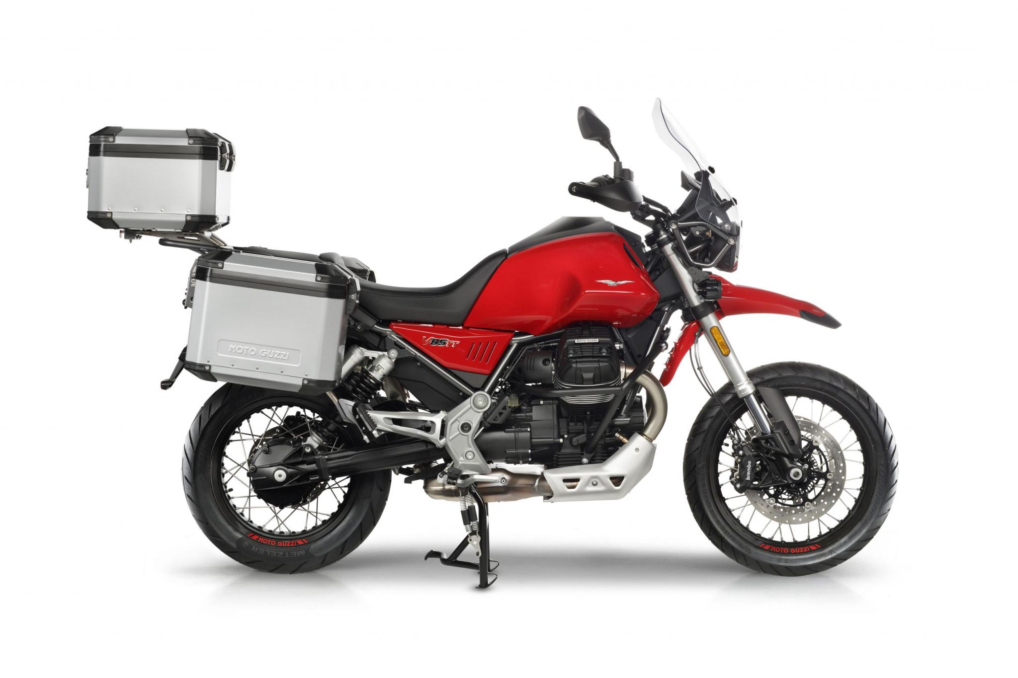 Bauletto originale in alluminio Moto Guzzi V85 TT
