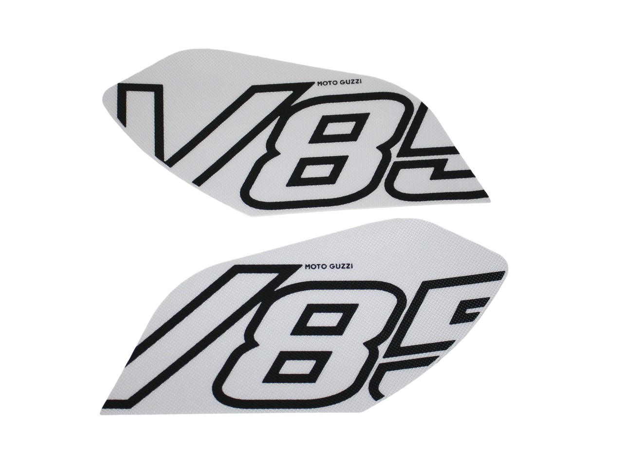 Tappi serbatoio laterali bianchi per Moto Guzzi V85 TT (24-)