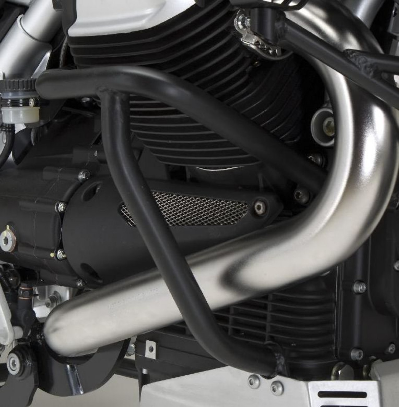 Para motore, nero per Stelvio 1200 originale Moto Guzzi