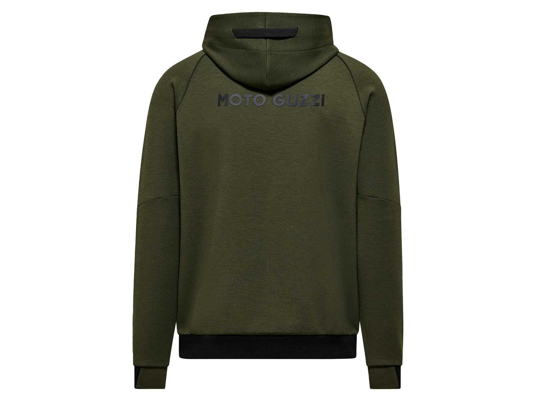 Felpa con cappuccio unisex "Moto Guzzi Essential" verde