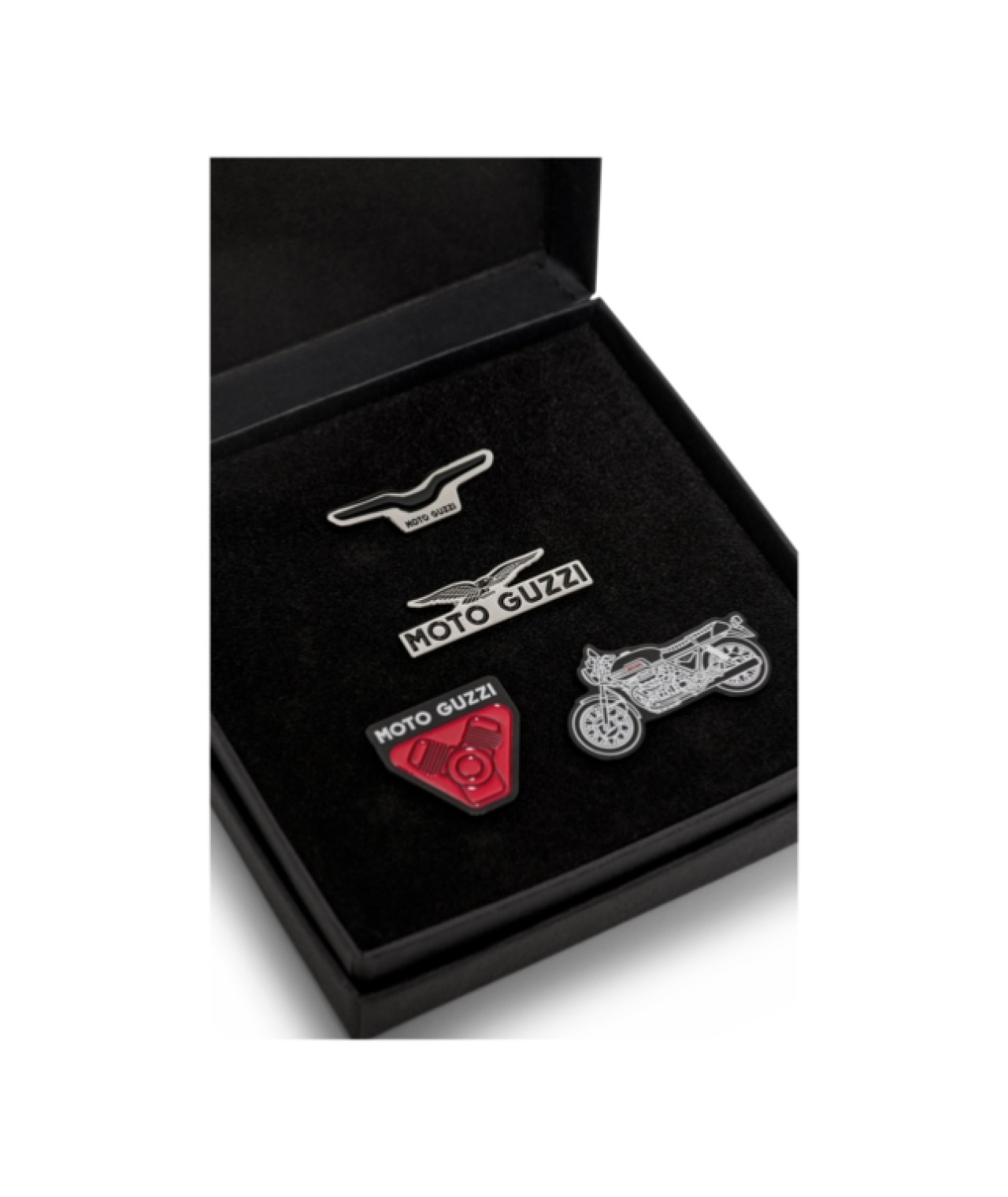 Pacchetto di articoli ufficiali Moto Guzzi Black Edition
