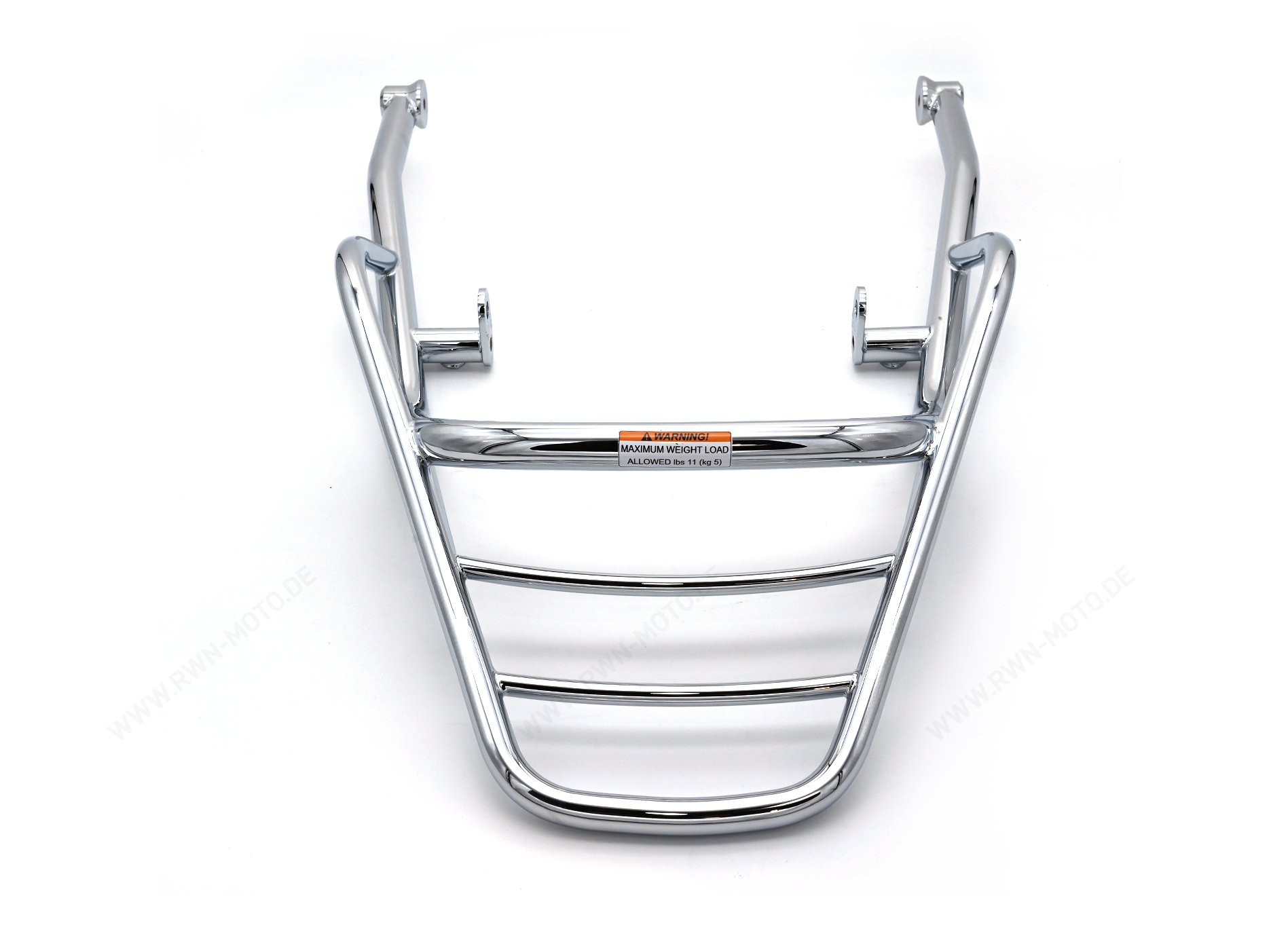 Portapacchi posteriore, cromato, rigido per Moto Guzzi V7 850 2021-