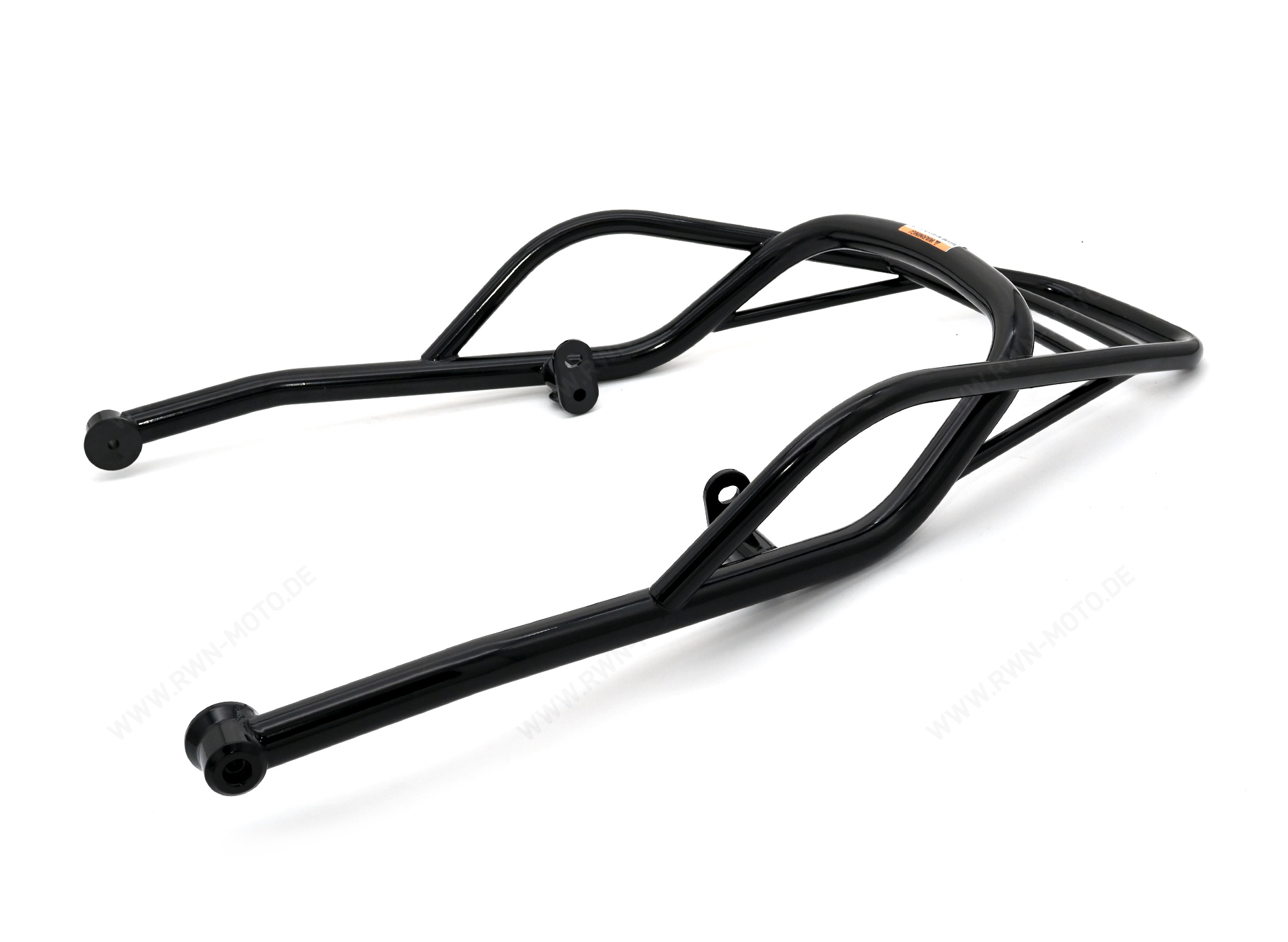 Portapacchi, posteriore, nero, rigido per Moto Guzzi V7 850 2021-