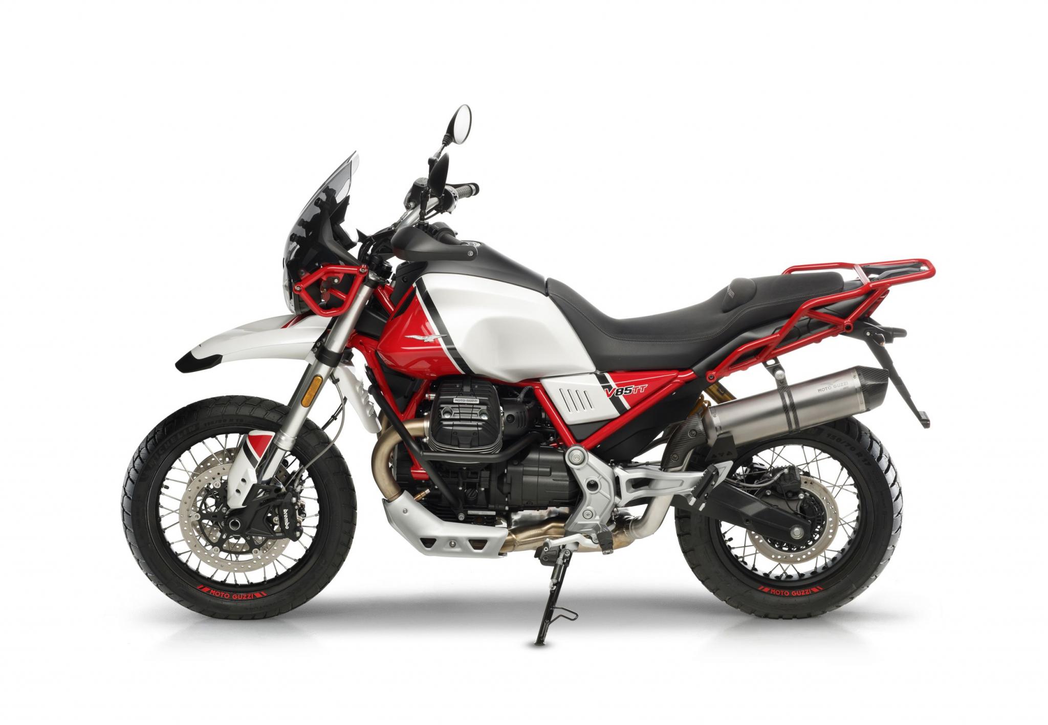 Silenziatore Slip-On ARROW per Moto Guzzi V85 TT - Euro 4