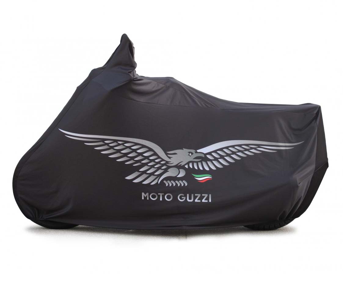 Garage pieghevole originale V7 Aquila, nero per Moto Guzzi V7 I+II, V7 III / V7 850