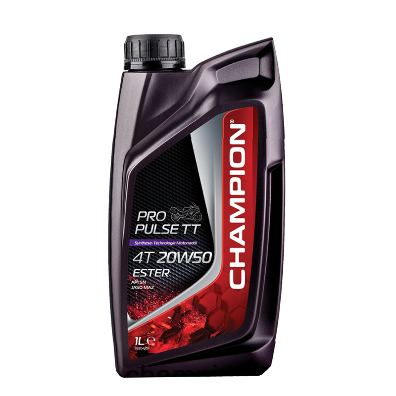 CHAMPION® Olio motore Pro Pulse TT 4T 20W-50 Ester - 1 litro