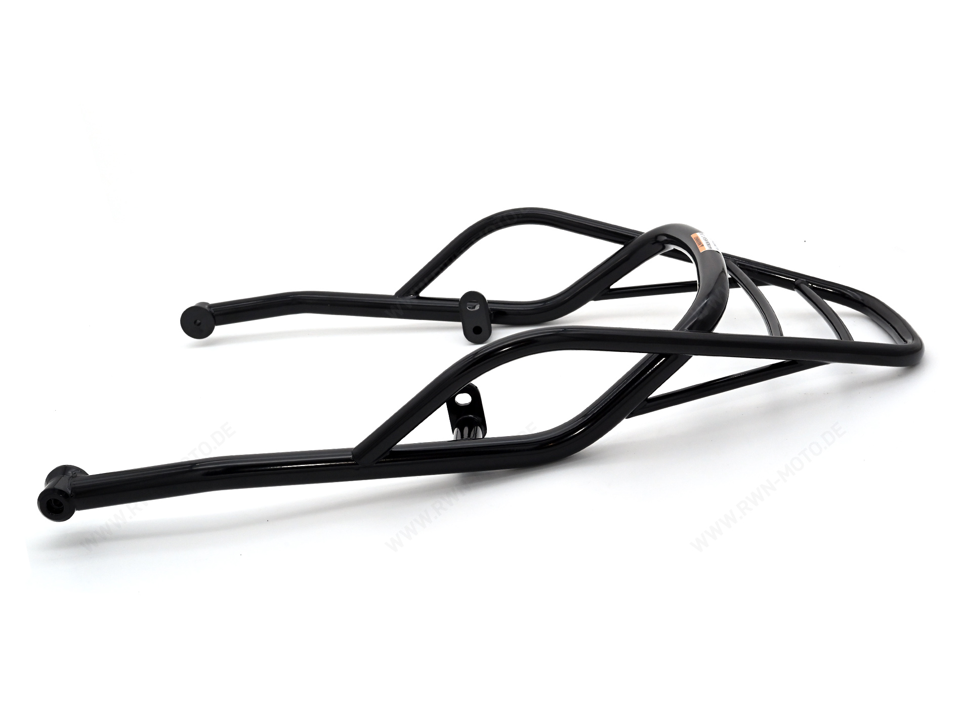 Portapacchi, posteriore, nero, rigido per Moto Guzzi V7 850 2021-