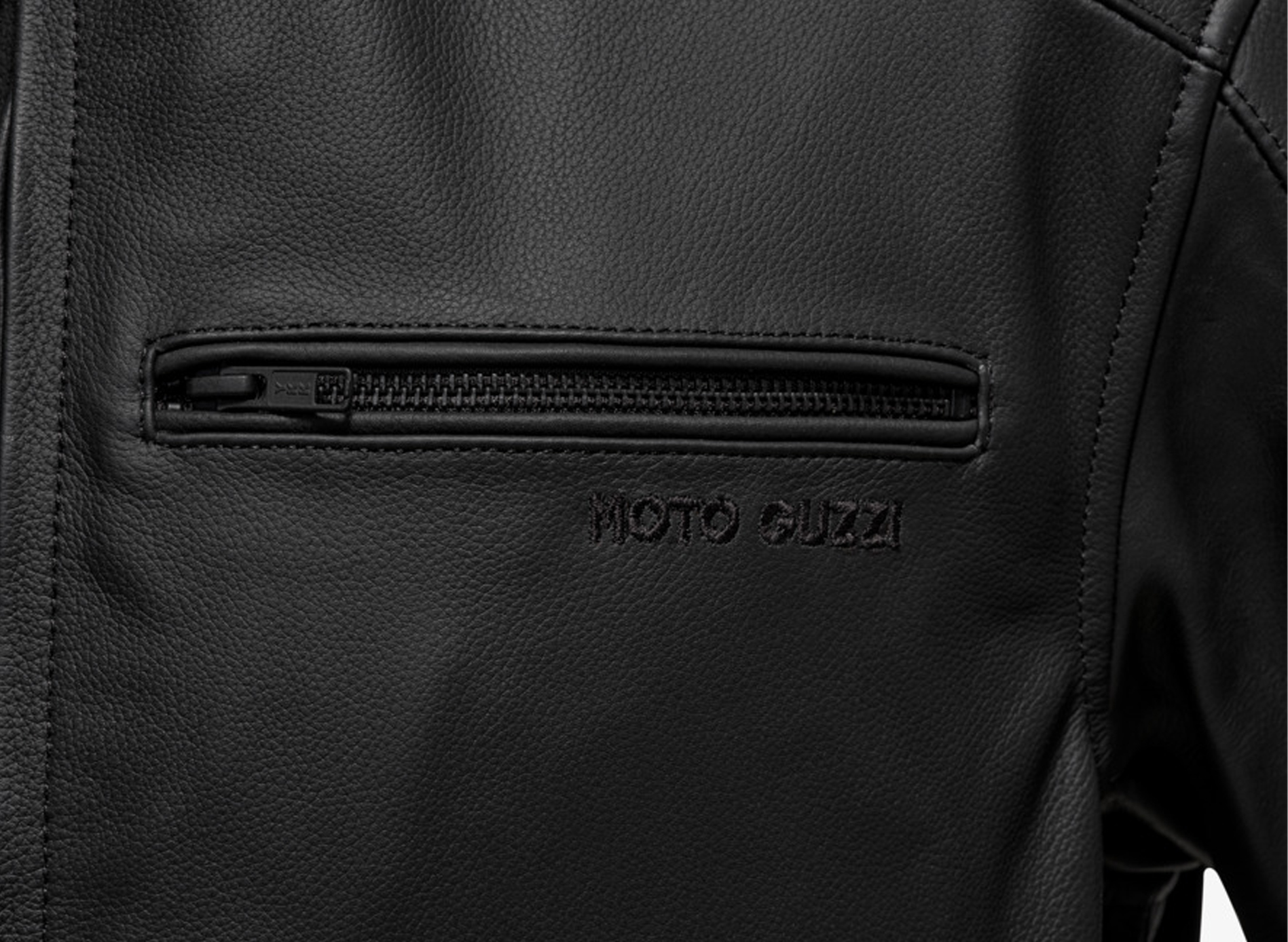 Giacca in pelle Moto Guzzi “Contrail”