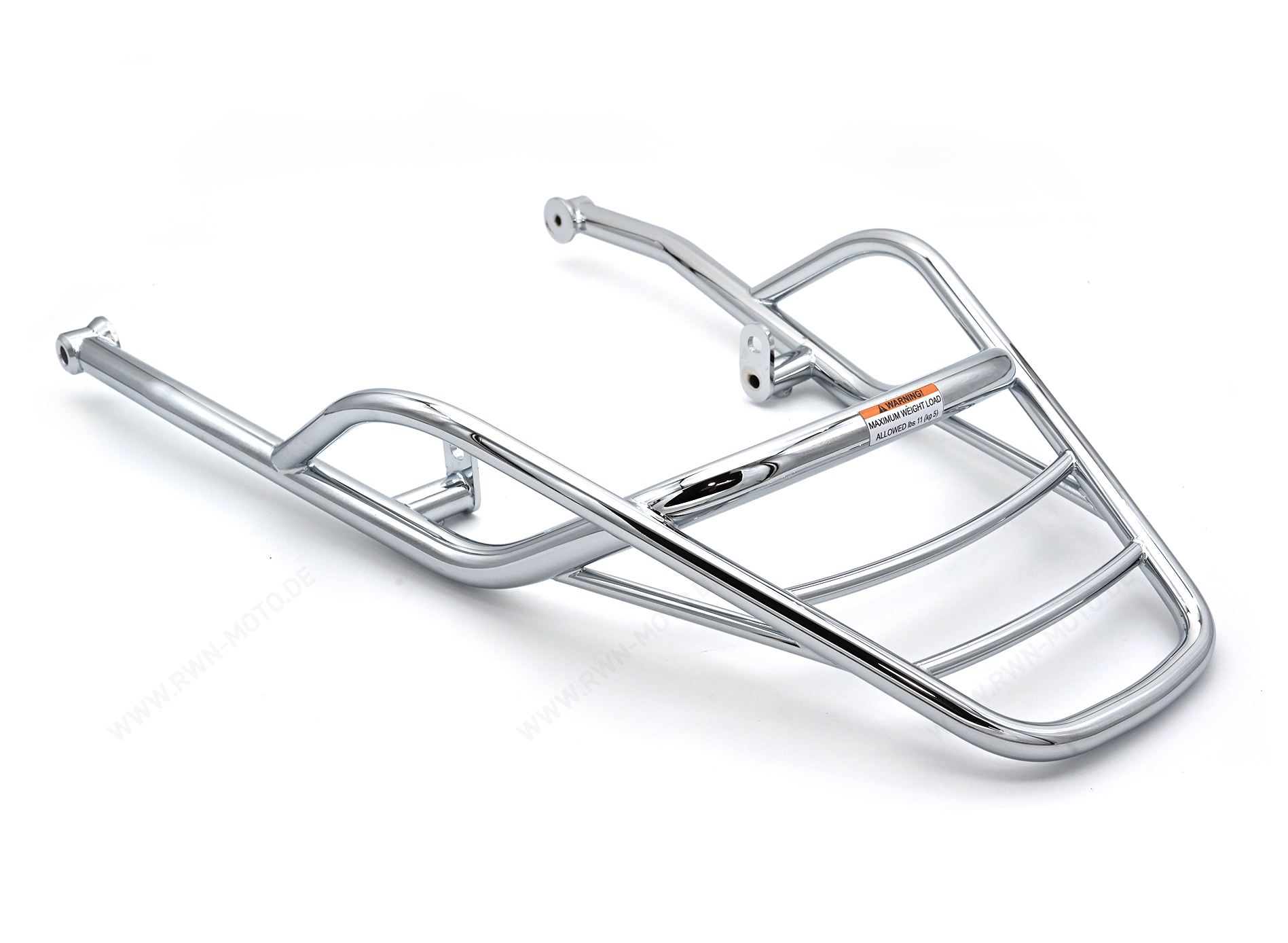 Portapacchi posteriore, cromato, rigido per Moto Guzzi V7 850 2021-