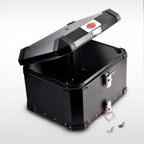 Moto Guzzi Top Case Alu Motech Trax EVO per Stelivio nero