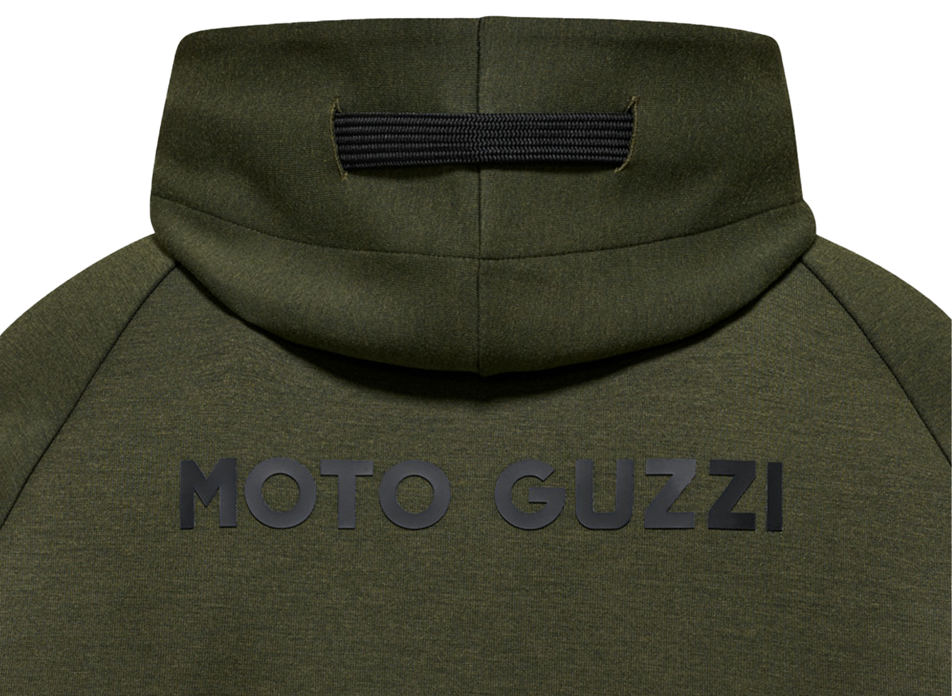 Felpa con cappuccio unisex "Moto Guzzi Essential" verde