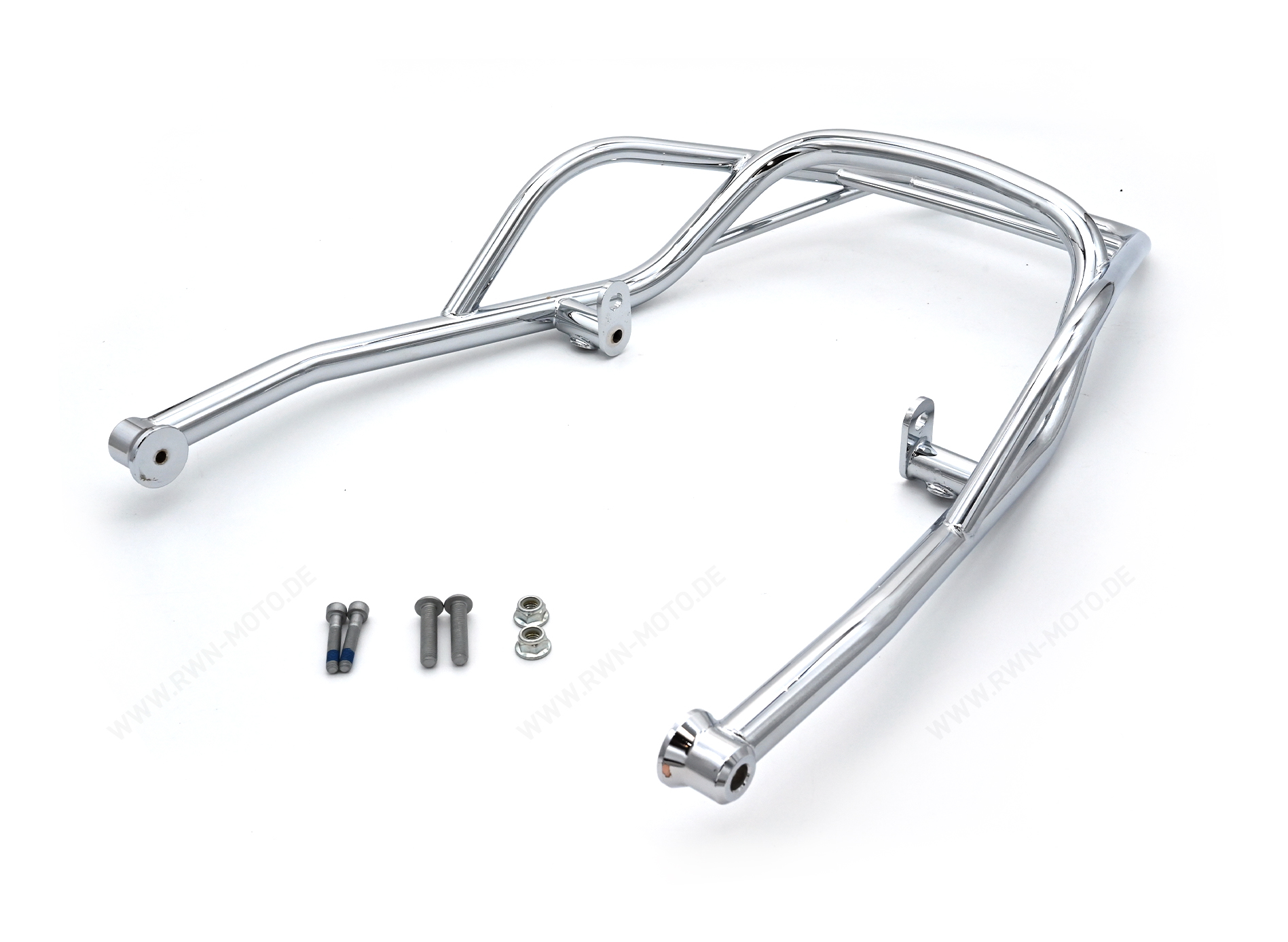 Portapacchi posteriore, cromato, rigido per Moto Guzzi V7 850 2021-