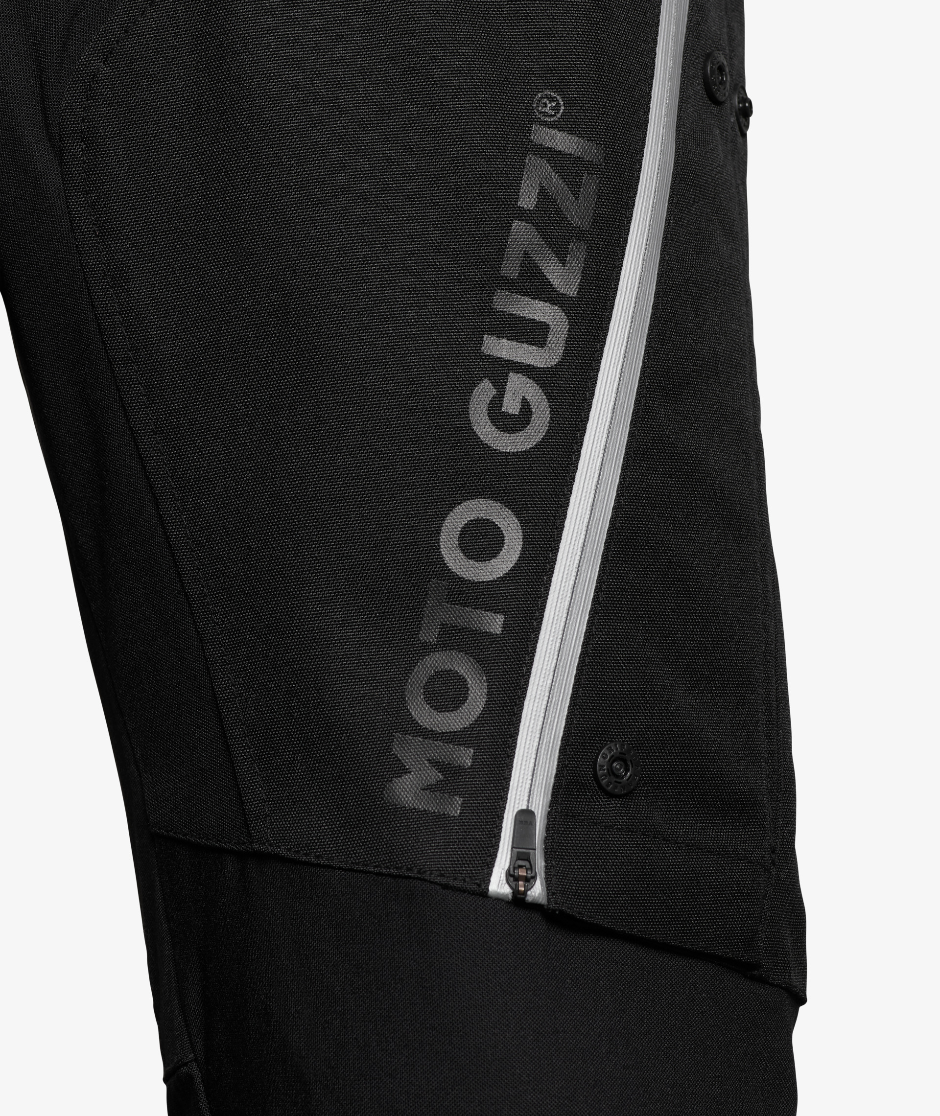 Pantaloni Moto Guzzi "Adventure Touring" neri incl. protezioni
