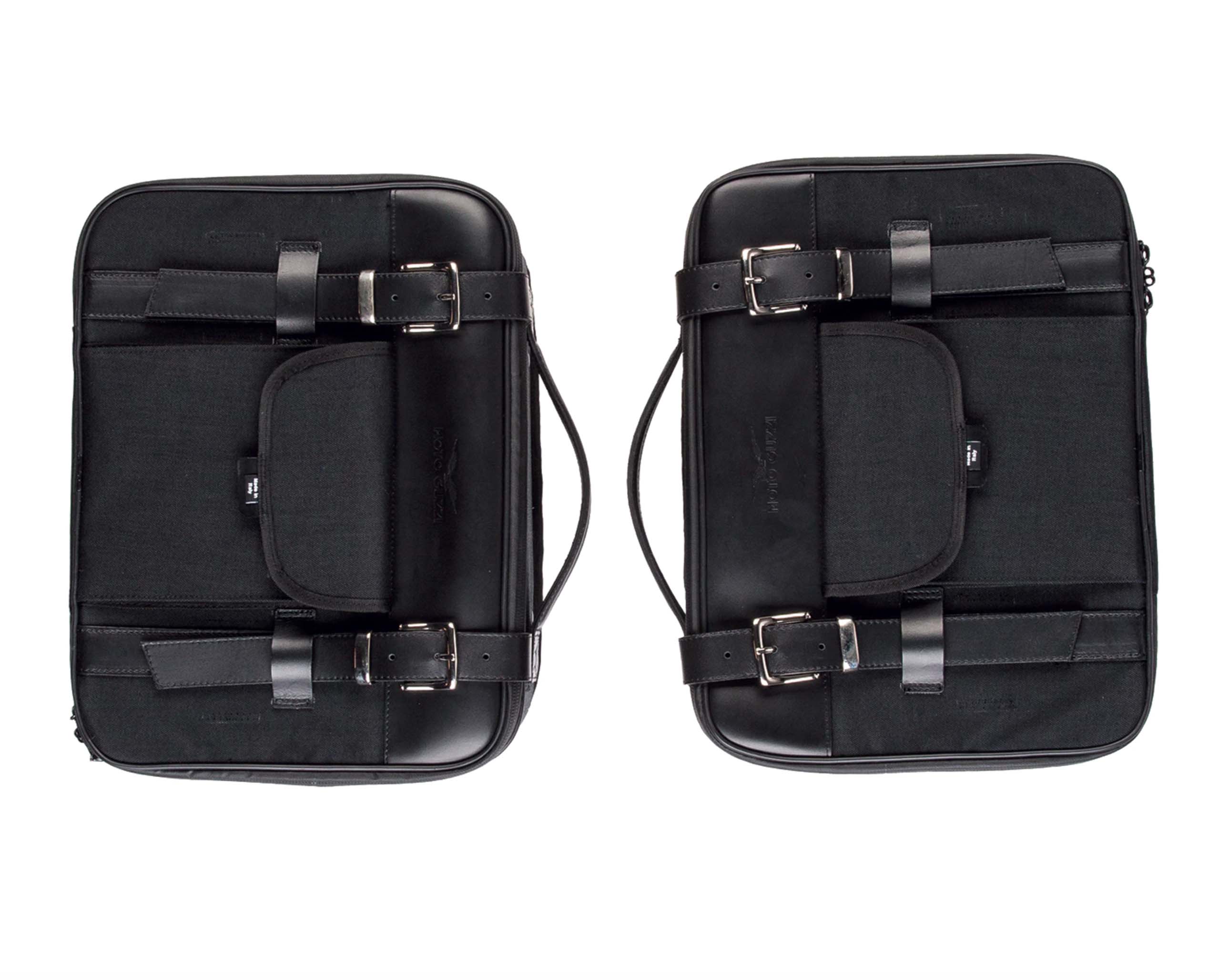 Borsa laterale, nera per Moto Guzzi V7 III / V7 850 / V9 Roamer / V9 Bobber