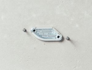 Abdeckung für Bremsflüssigkeitsbehälter silber für Moto Guzzi V7 III/ V9 Bobber/ V9 Roamer