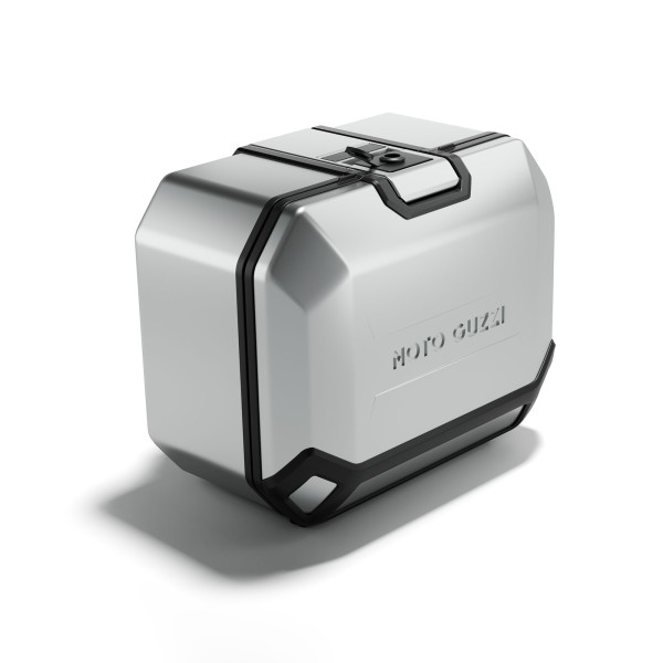 Valigia laterale destra in alluminio per Moto Guzzi V85 TT (24-)