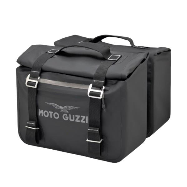Set di borse laterali nere per Moto Guzzi V7 850 Stone /Special /Sport (25-)
