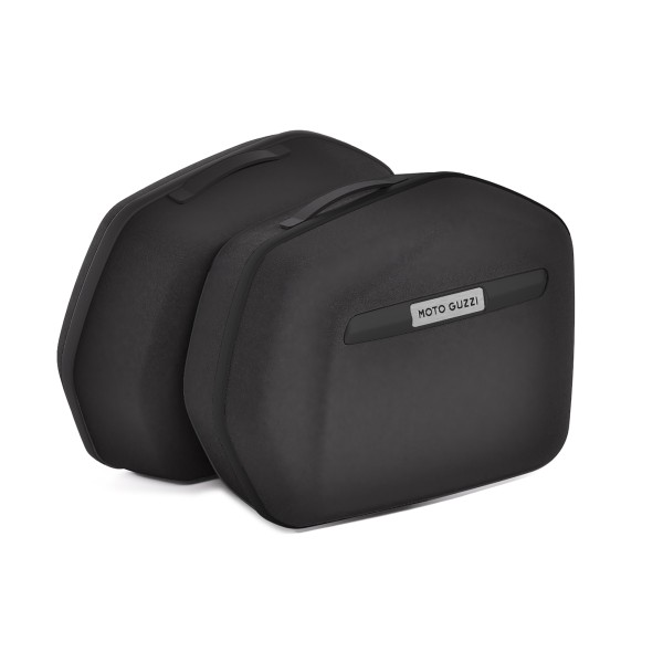 Set di valigie laterali nere per Moto Guzzi V7 850 Stone /Special /Sport (25-)