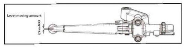 Leva frizione originale V85 TT 2020-2024