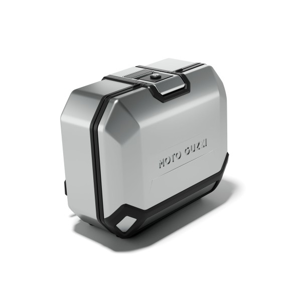 Valigia laterale in alluminio sinistra per Moto Guzzi V85 TT (24-)